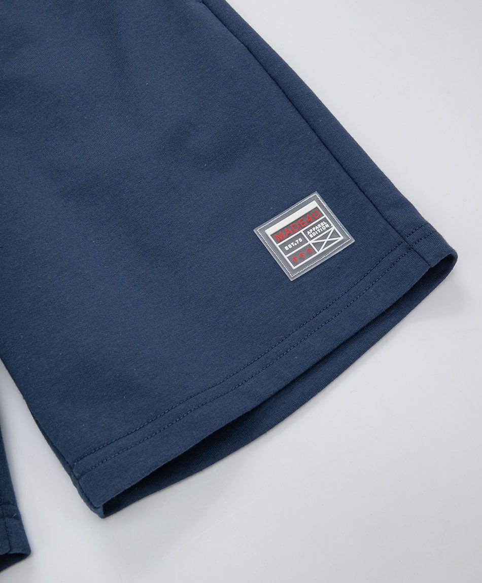 Short ni&ntilde;o b&aacute;sico azul oscuro
