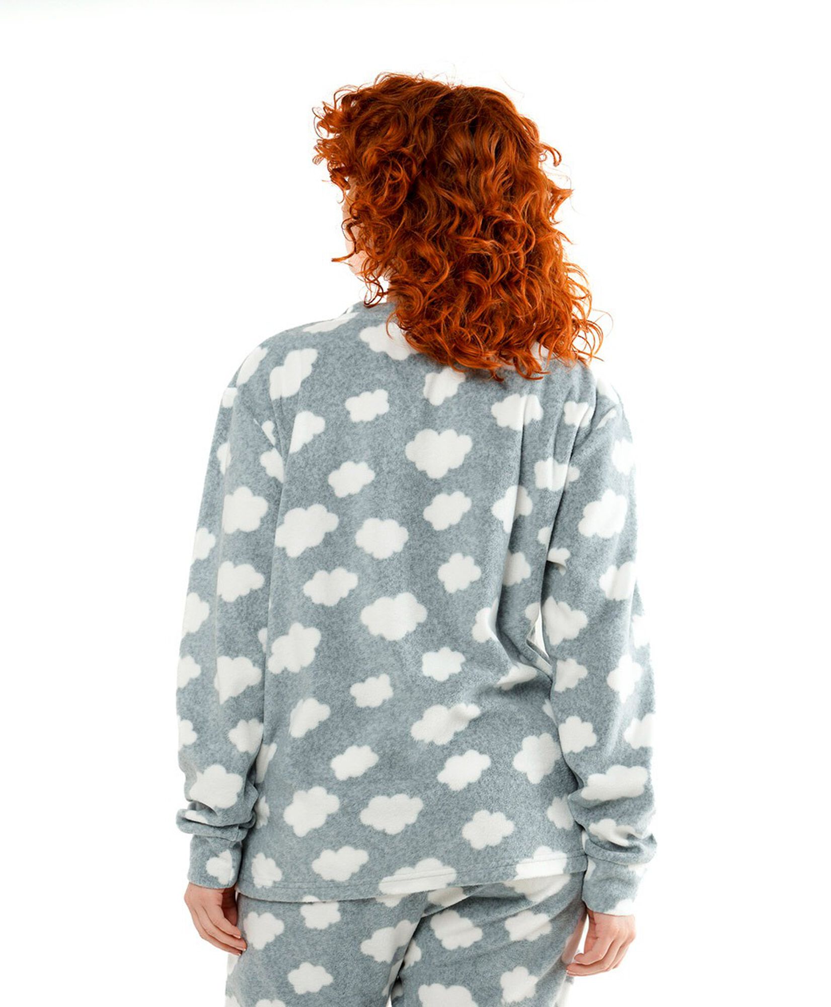 Pijama mujer micropolar nubes Pijama mujer micropolar nubes
