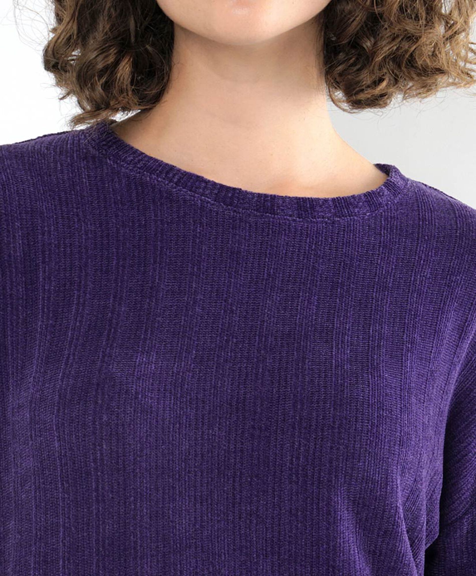 Sweater mujer suave morado Sweater mujer suave morado