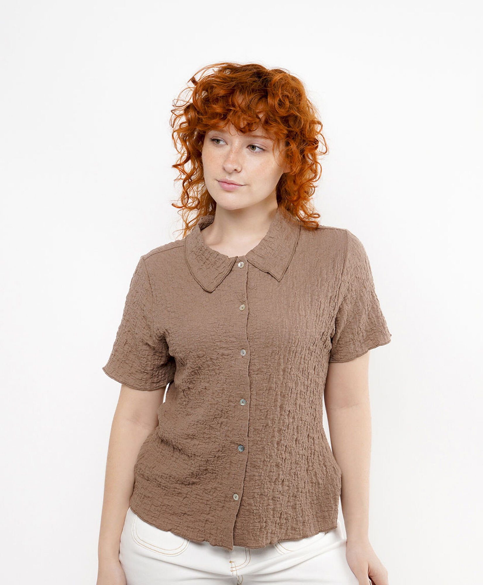 Blusa mujer texturizada Blusa mujer texturizada