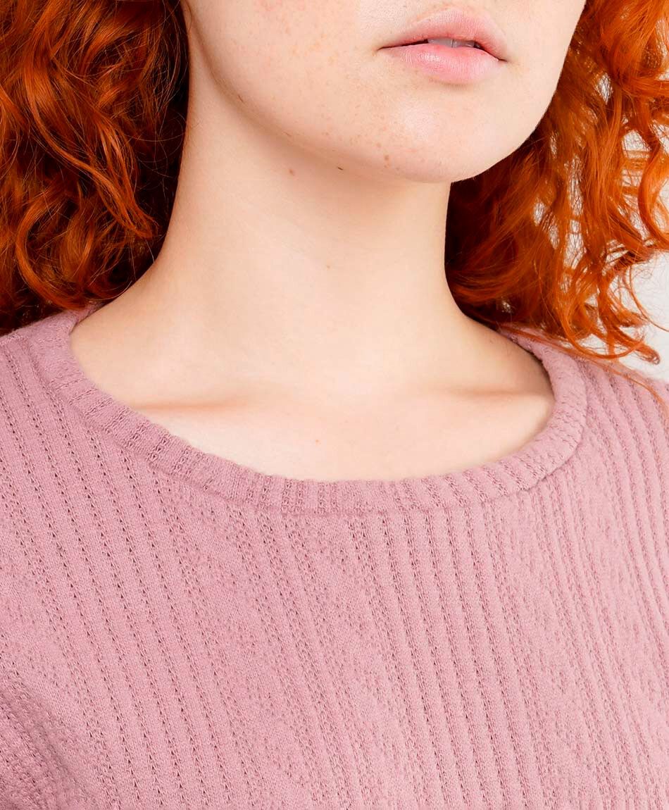 Sweater mujer trencitas