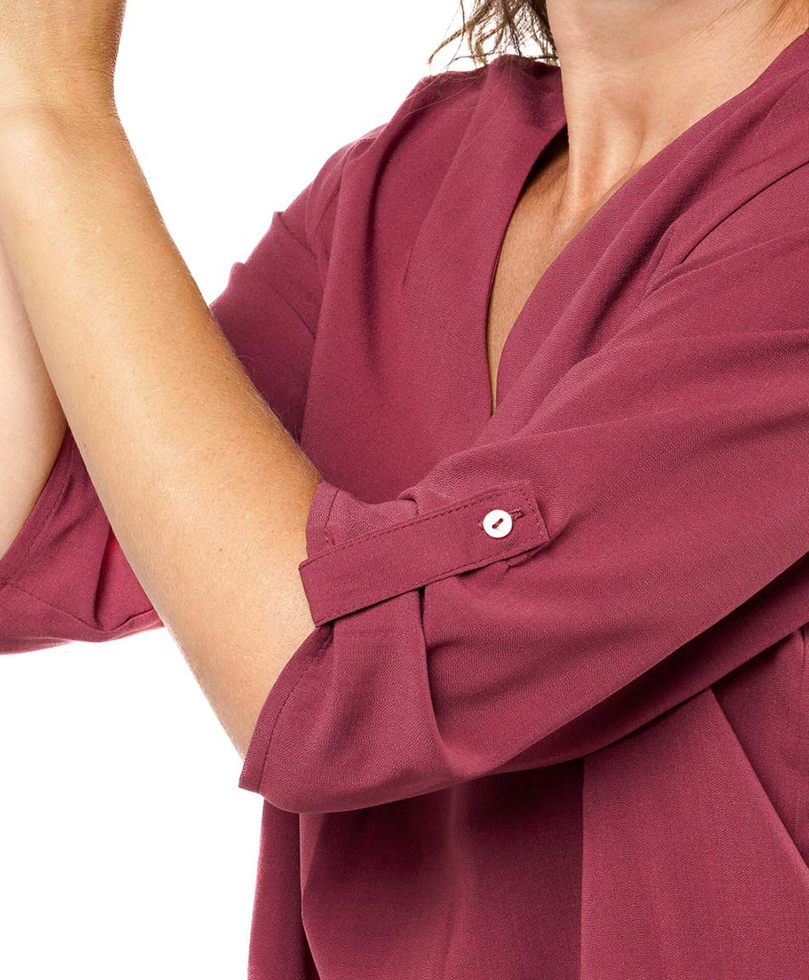 Blusa mujer cuello en v Blusa mujer cuello en v