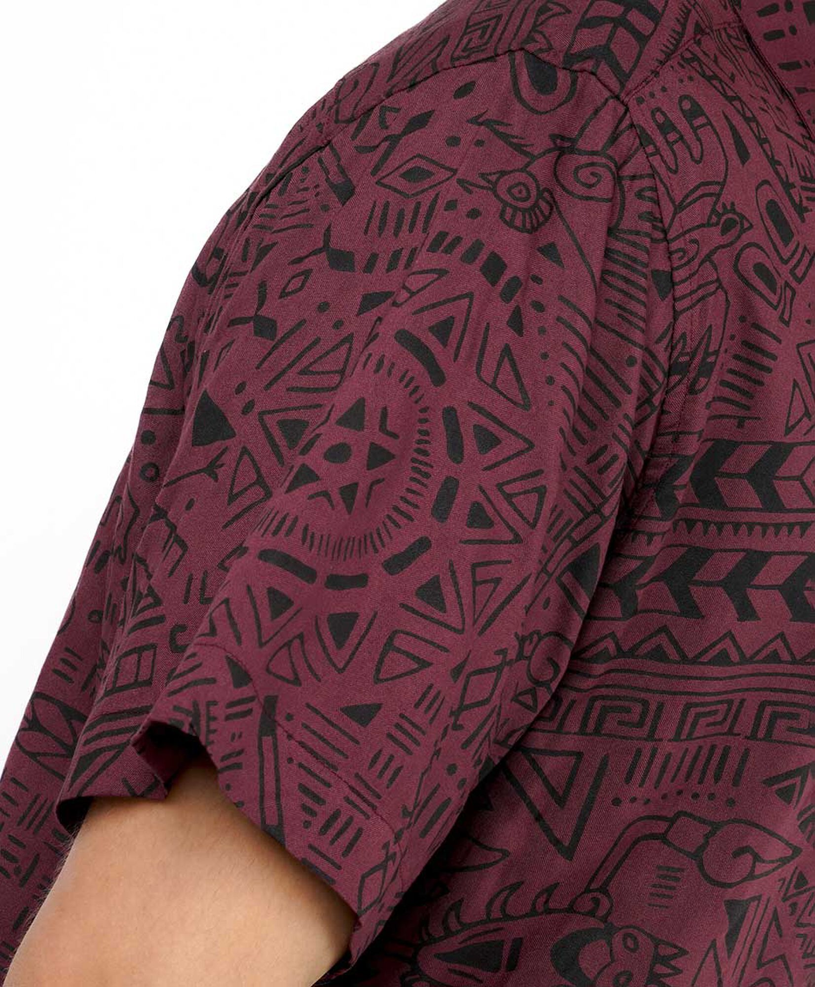 Camisa hombre casual diseño jeroglífico Camisa hombre casual diseño jeroglífico