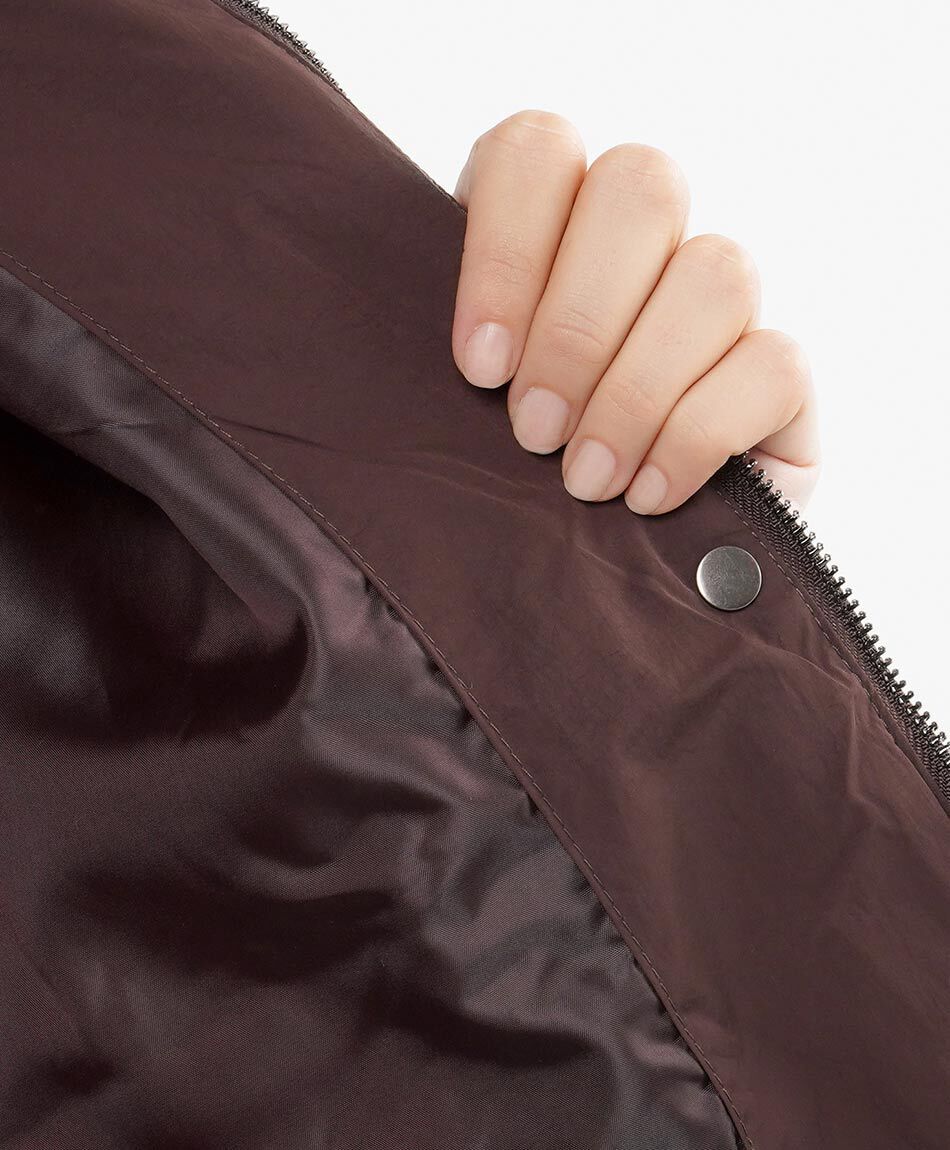 Parka mujer urban soul brown