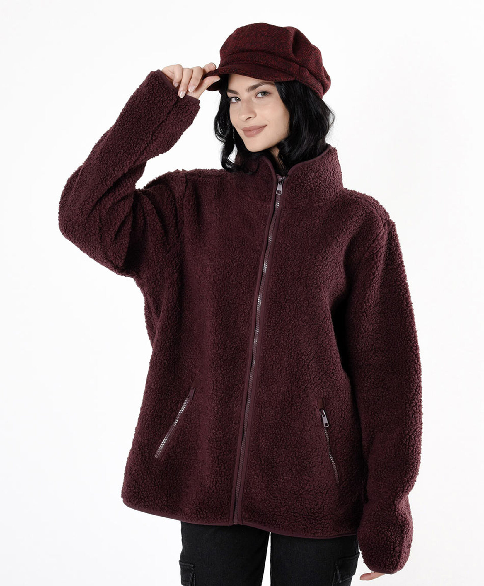 Polar mujer chiporro oversize Polar mujer chiporro oversize