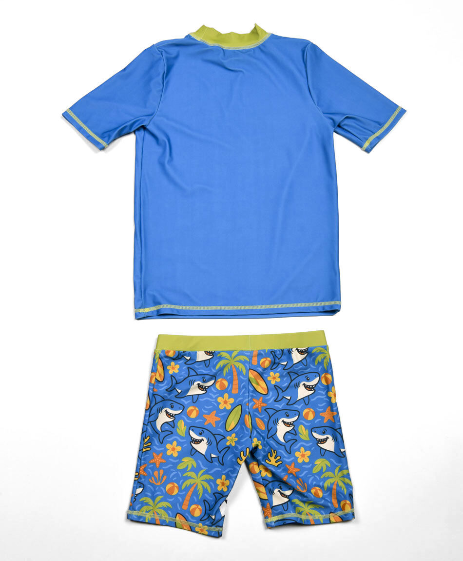 Set traje de ba&ntilde;o ni&ntilde;o tibur&oacute;n