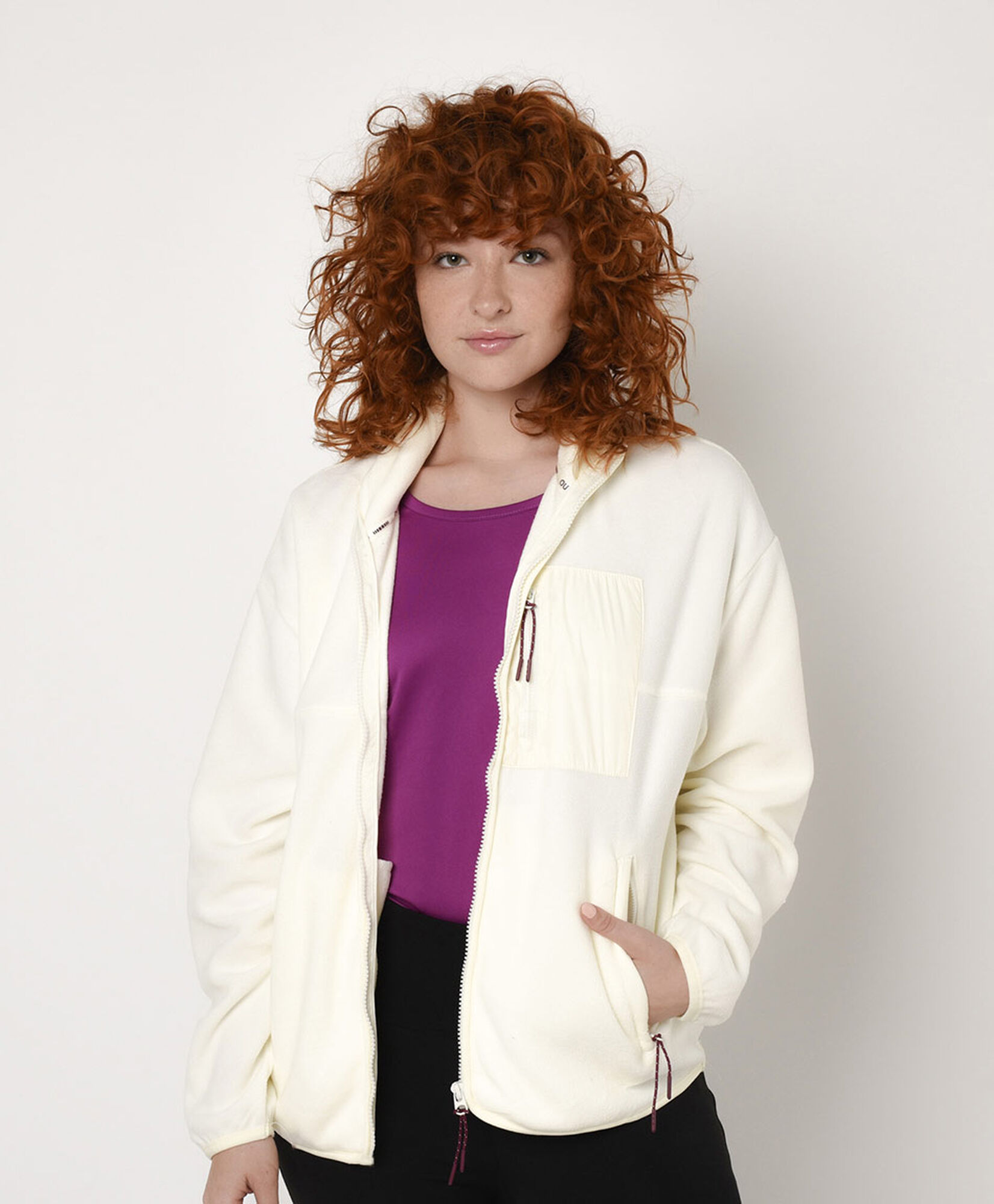 Polar deportivo mujer bolsillos Polar deportivo mujer bolsillos