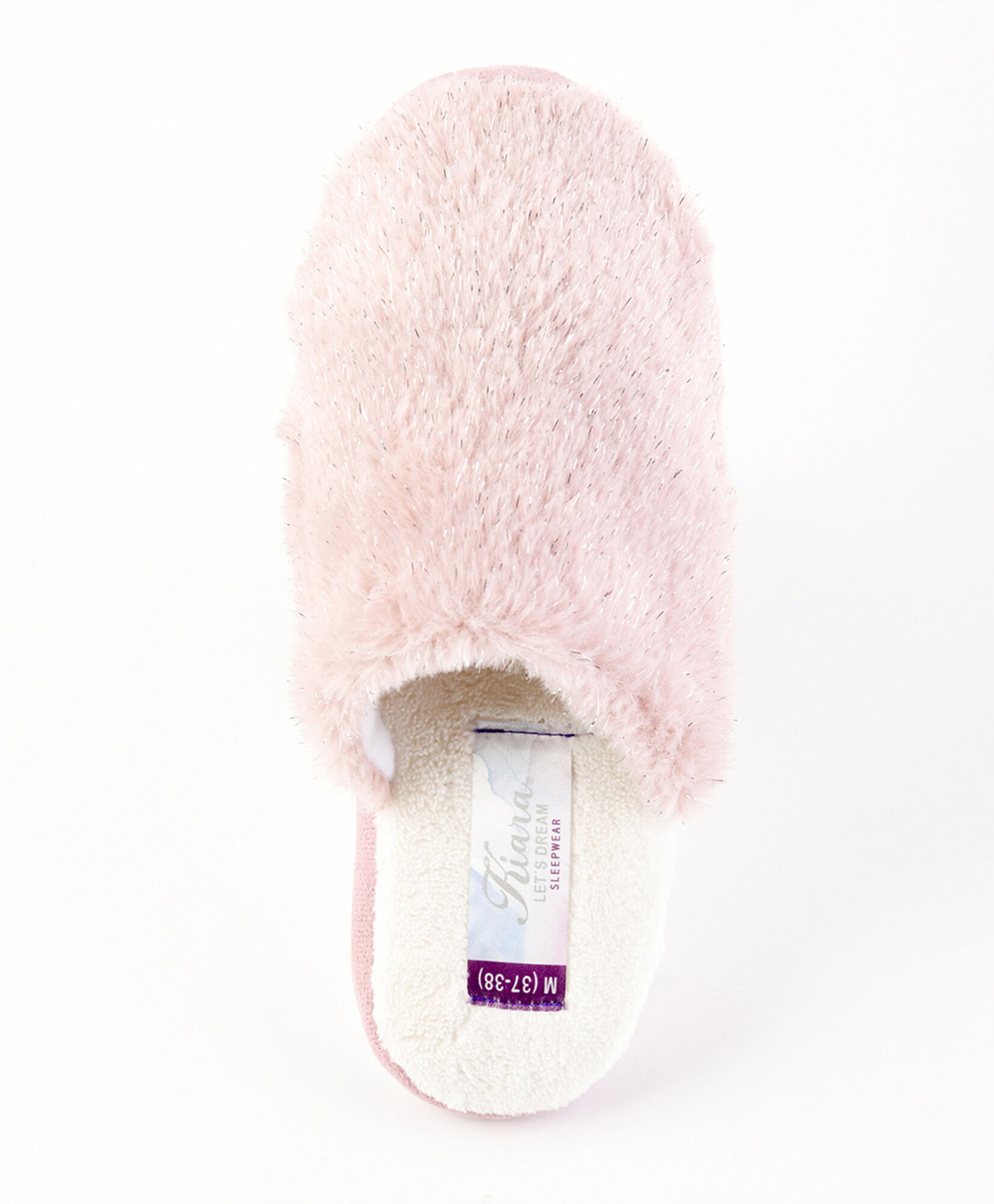 Pantufla mujer pelitos brillos Pantufla mujer pelitos brillos