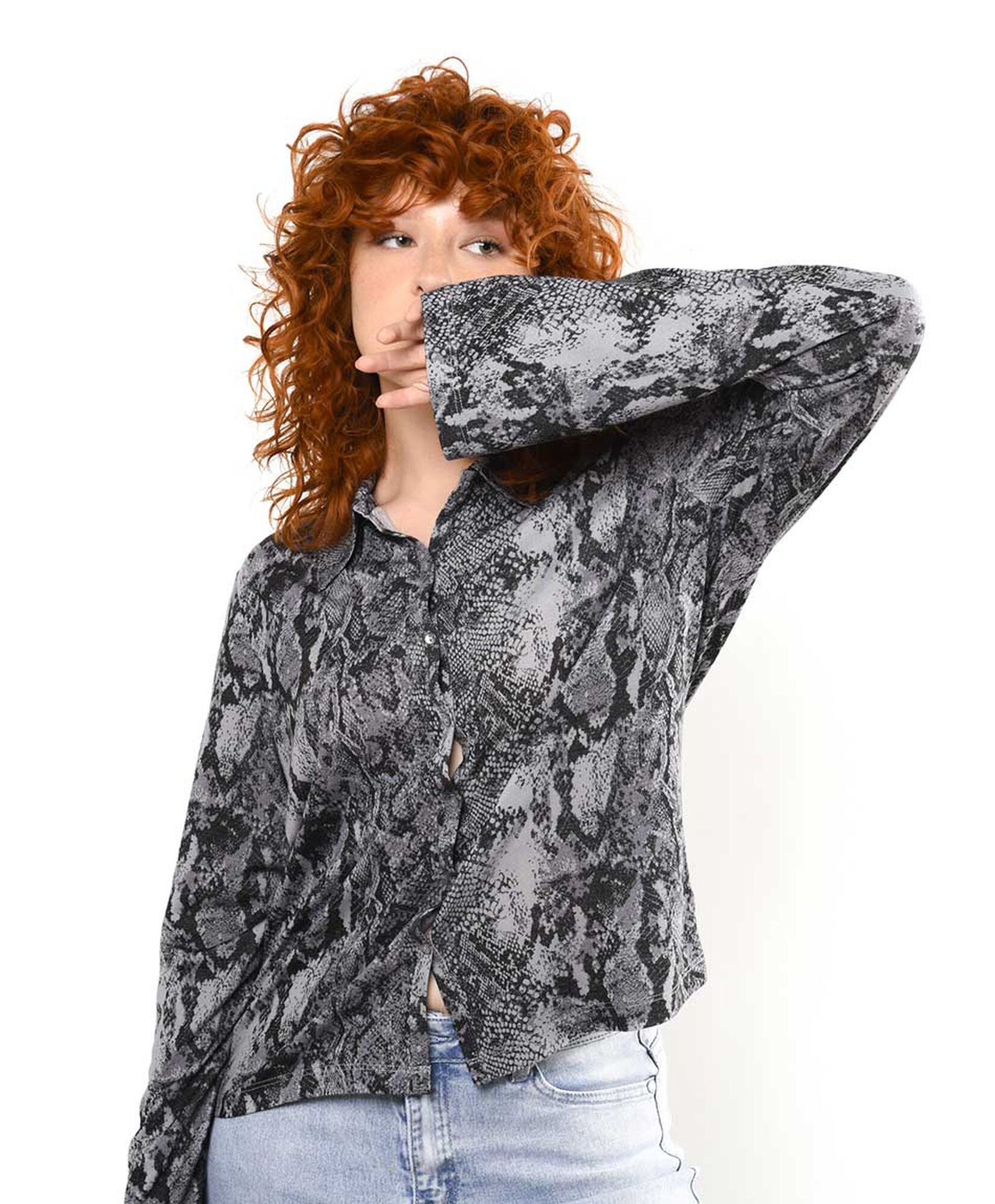 Blusa mujer estampado animal print snake Blusa mujer estampado animal print snake