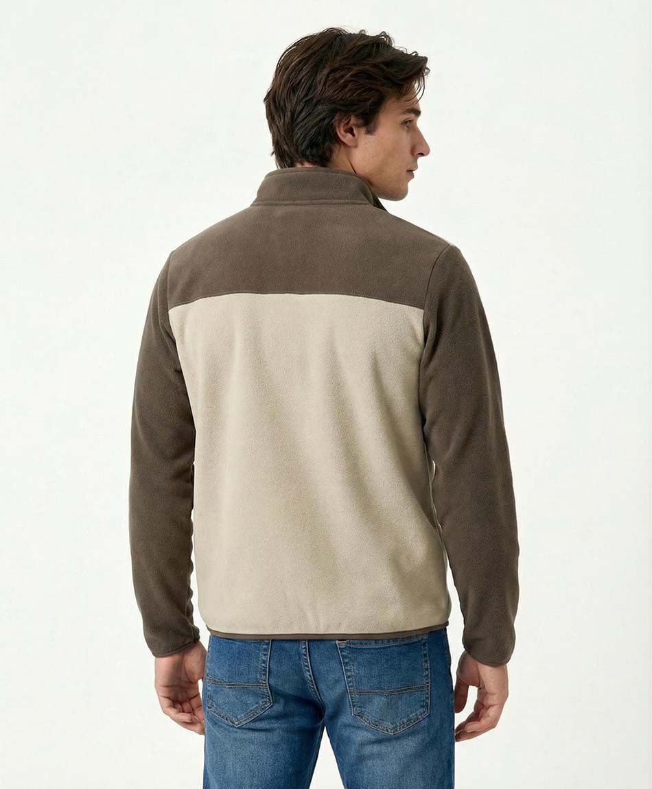 Polar hombre bolsillo frontal t&eacute;cnico