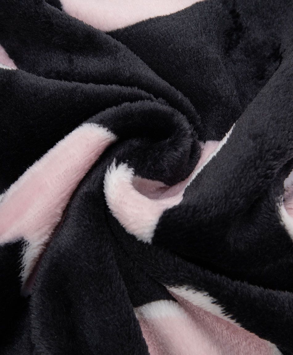 Pijama mujer coral corazones pink