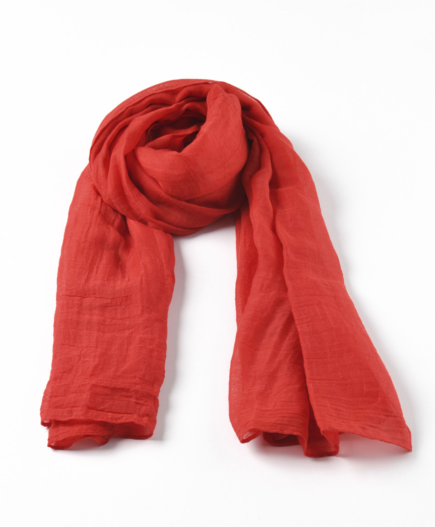 Pañuelo mujer liso rojo Pañuelo mujer liso rojo