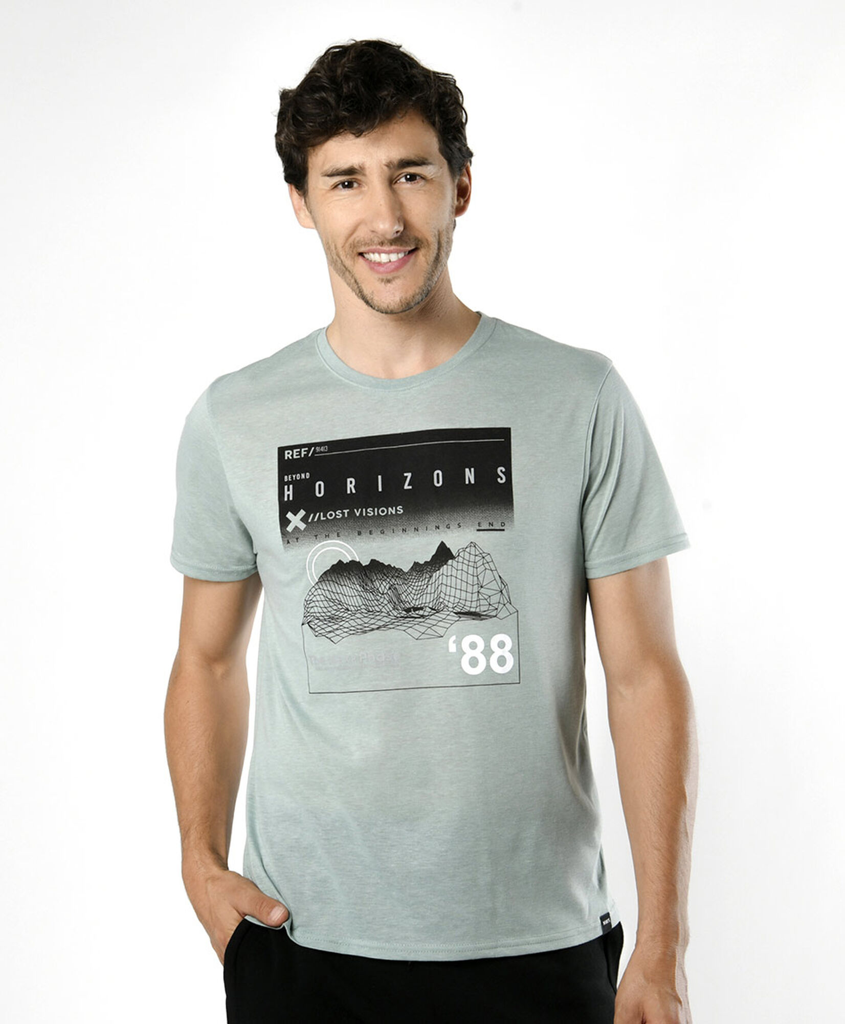 Polera deportiva hombre horizonte Polera deportiva hombre horizonte