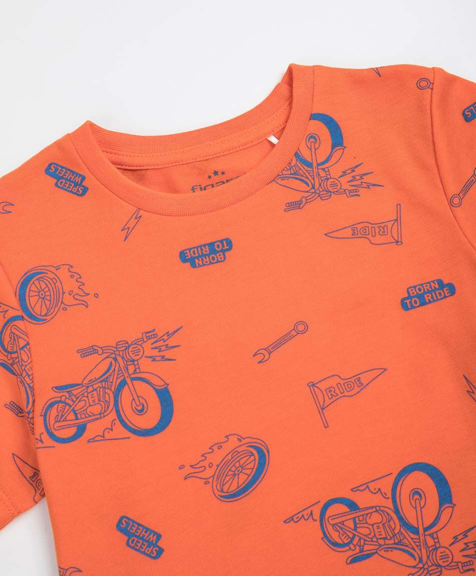 Polera beb&eacute; motos