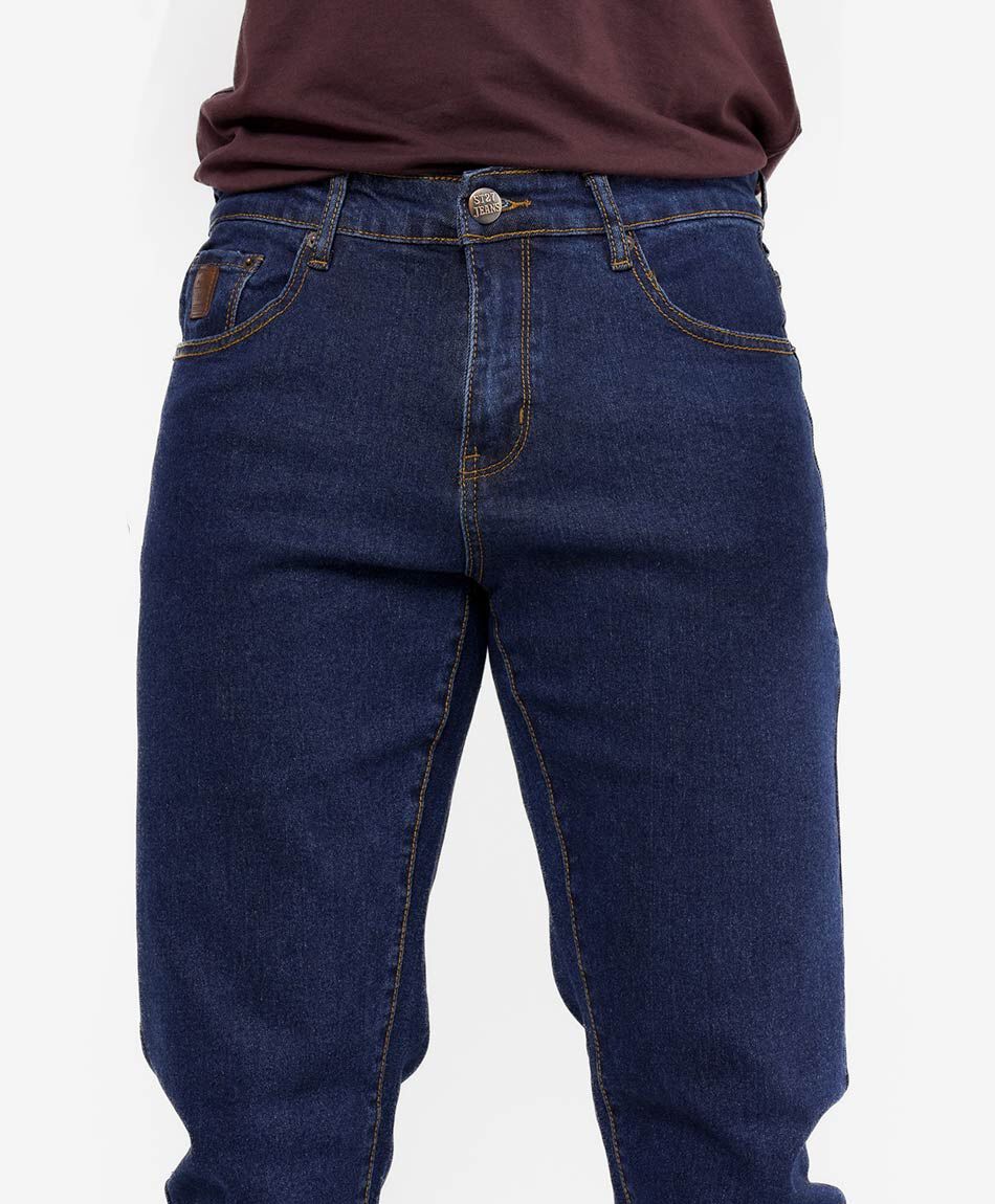 Jeans hombre desgastado slim fit