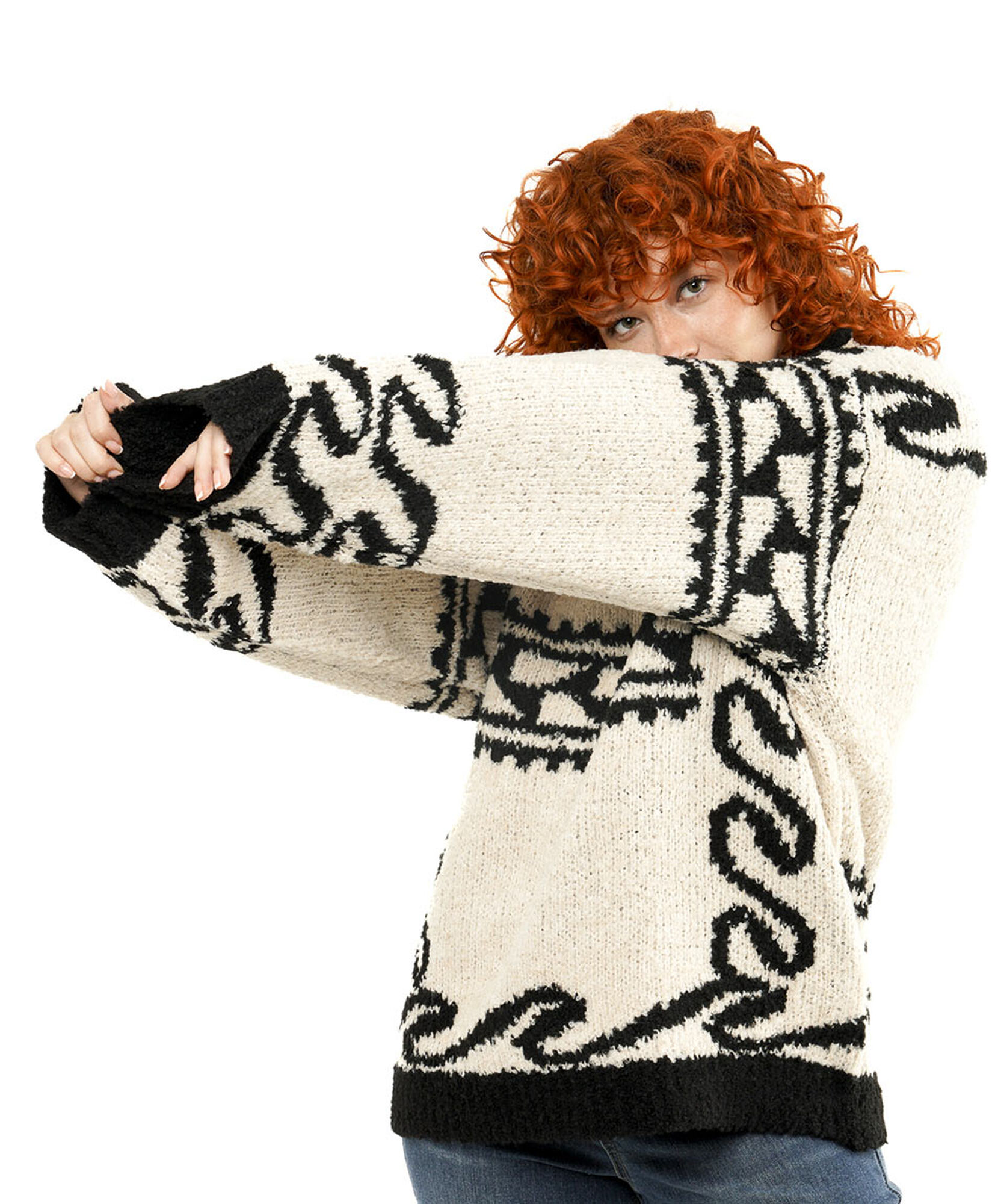 Sweater mujer tejido cuello Sweater mujer tejido cuello