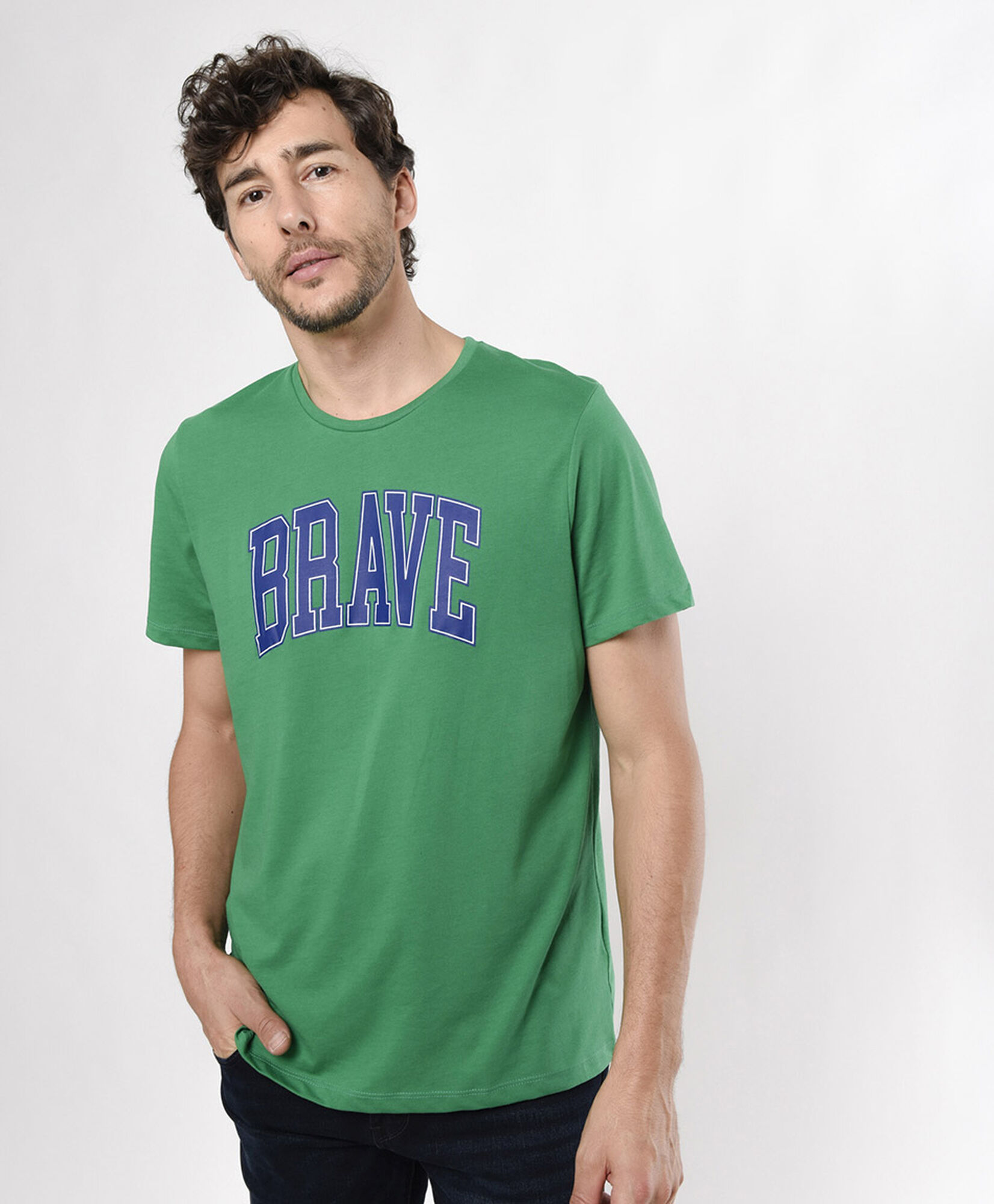 Polera hombre texto Polera hombre texto