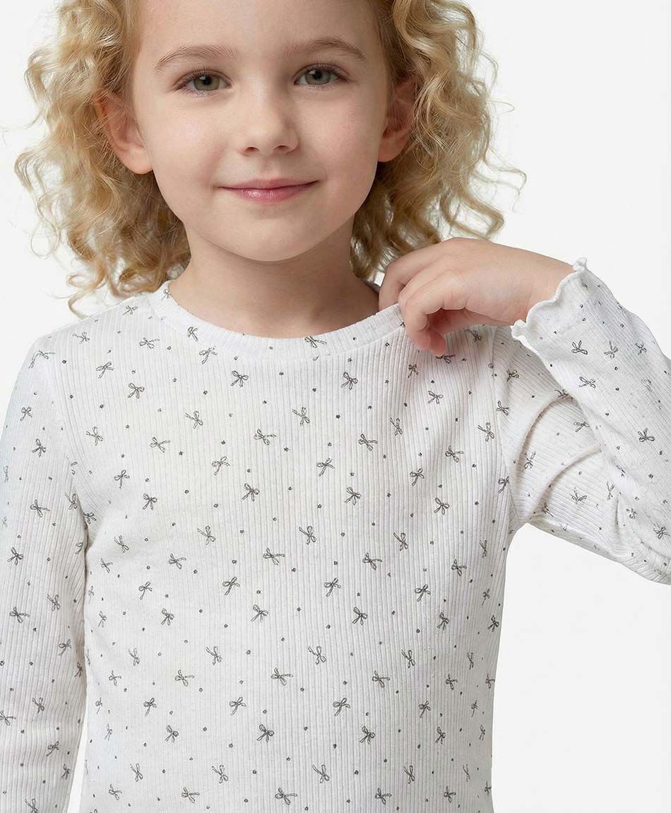 Polera beb&eacute; manga larga mo&ntilde;os