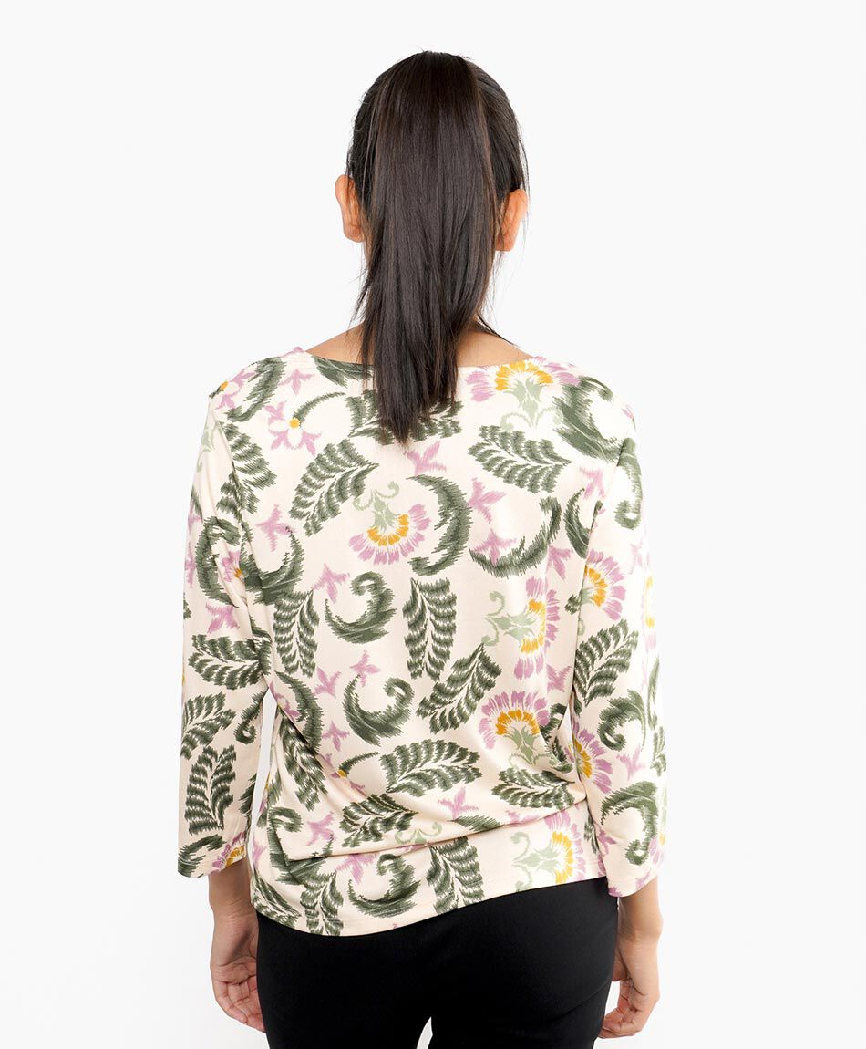 Polera mujer dise&ntilde;o garden
