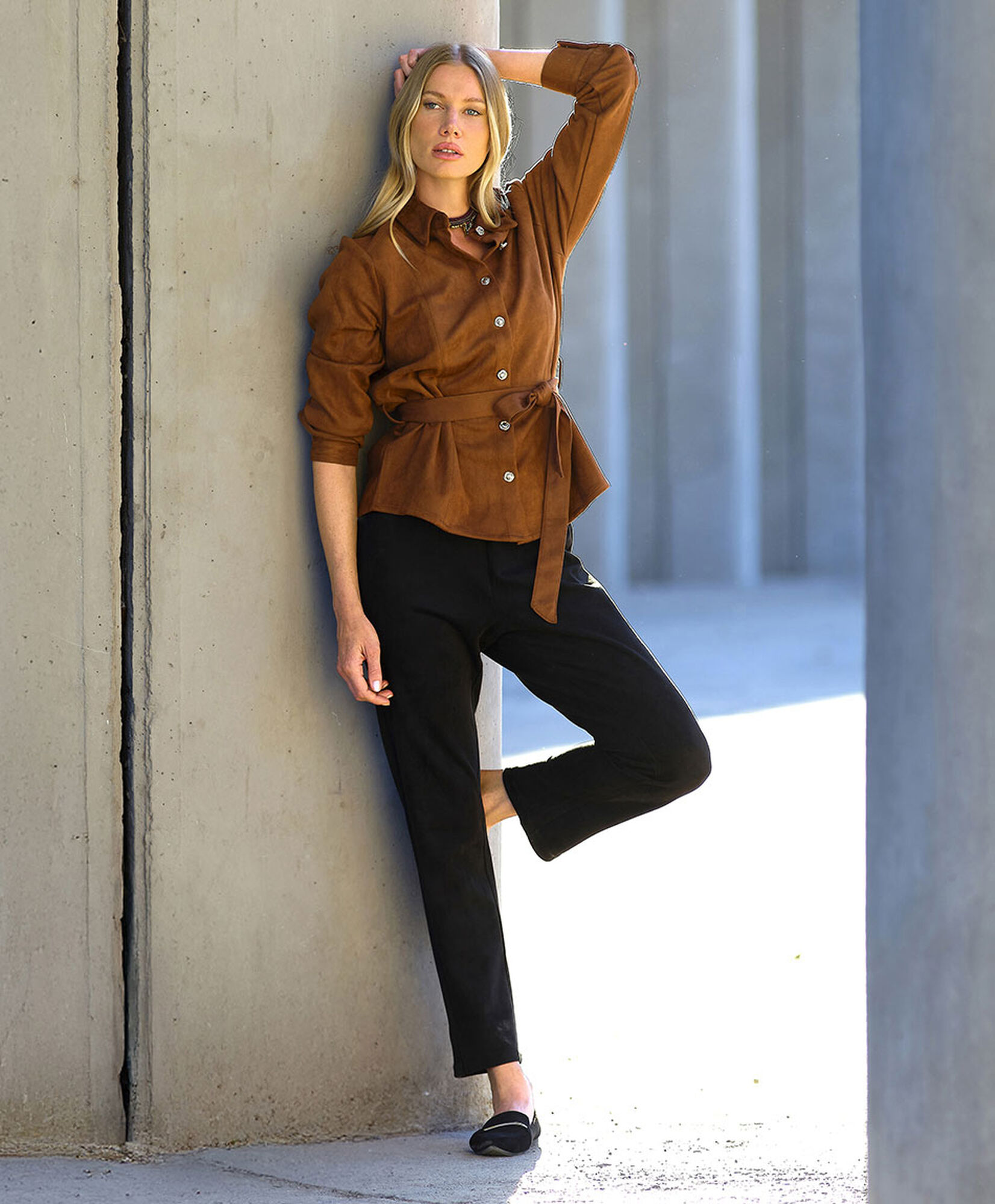 Leggins mujer suede negro Leggins mujer suede negro