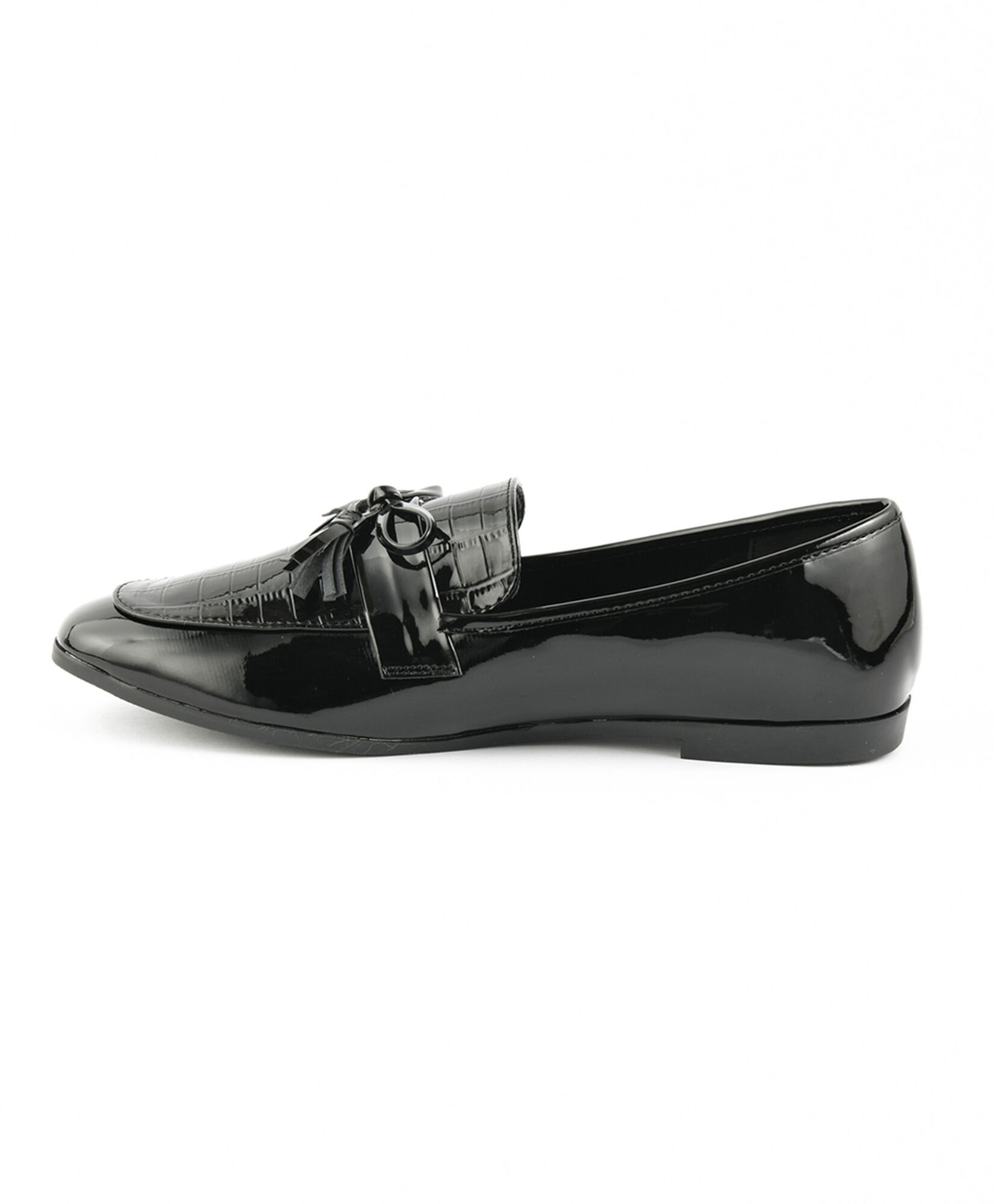 Mocasín mujer cinta negra Mocasín mujer cinta negra
