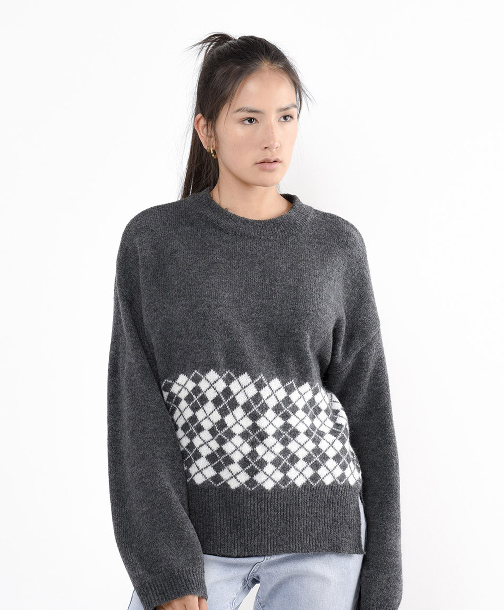 Sweater mujer diseño rombos Sweater mujer diseño rombos