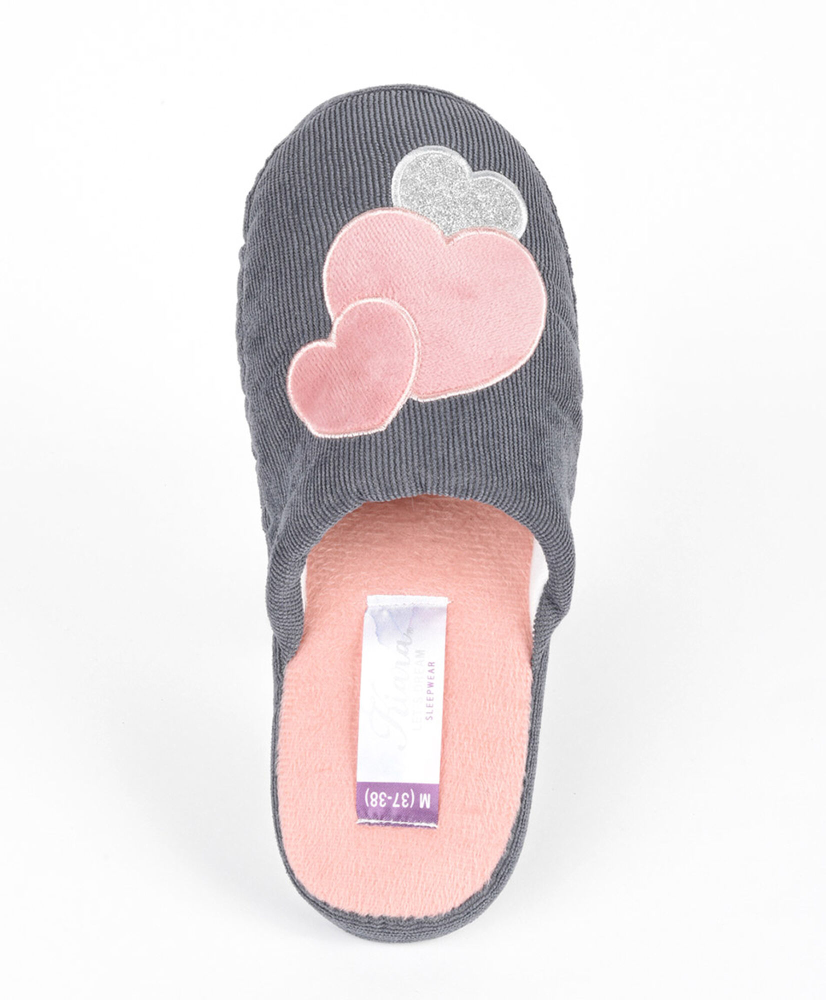 Pantufla mujer corazones Pantufla mujer corazones