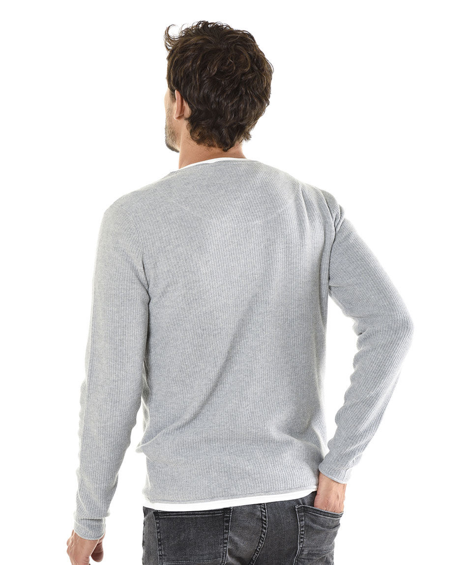 Sweater cuello redondo
