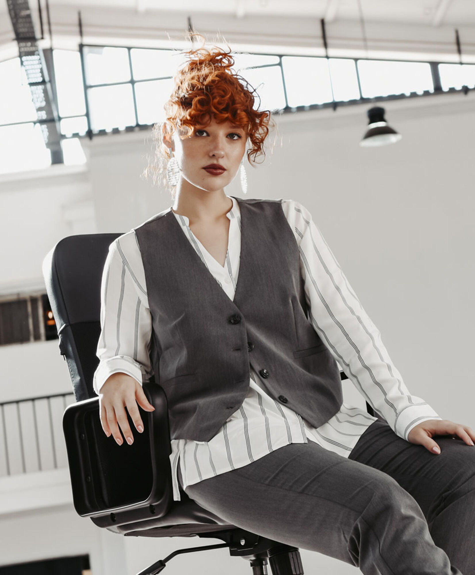 Vest mujer gris Vest mujer gris