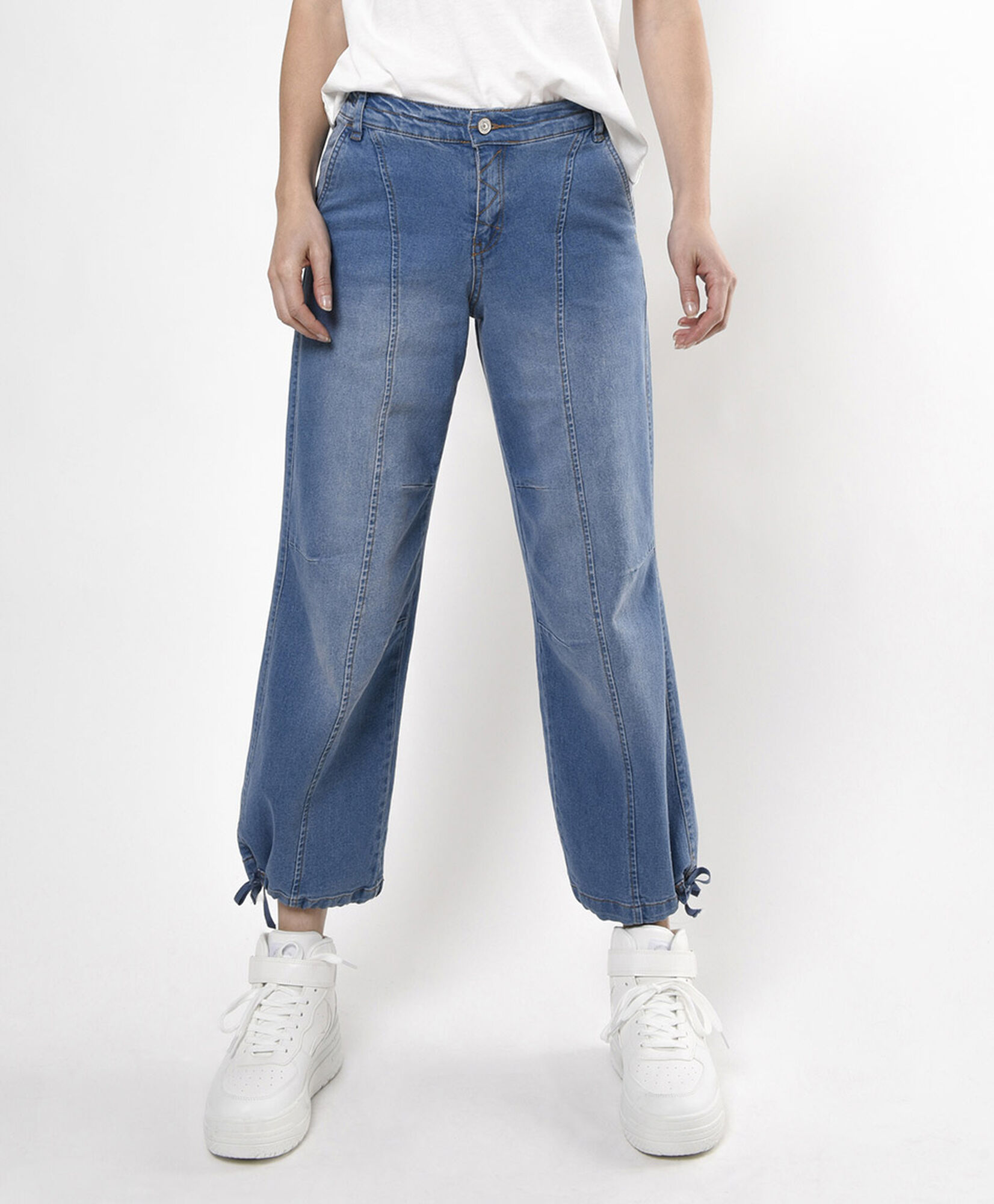 Jeans mujer englobado wide Jeans mujer englobado wide