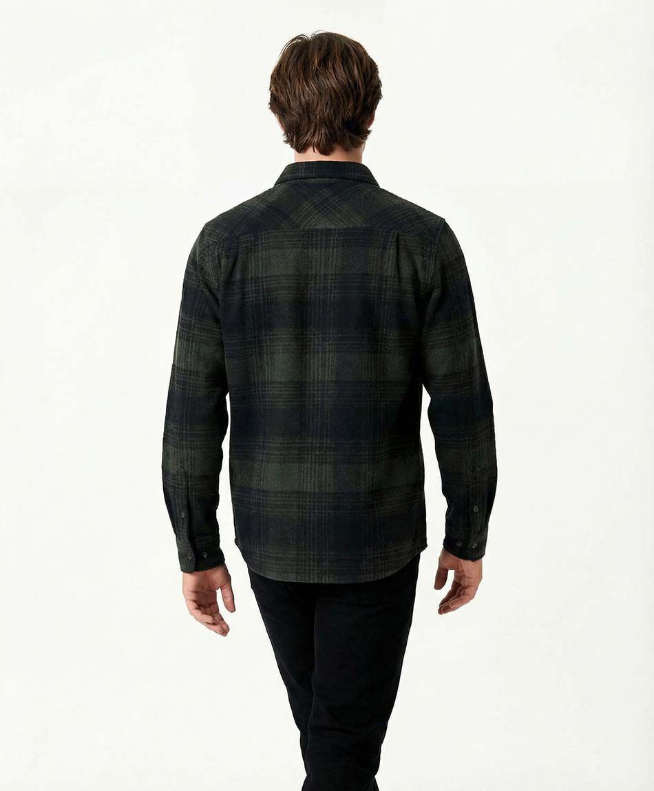 Chaqueta hombre escoc&eacute;s franela