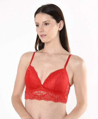 Bralette mujer encajes colores