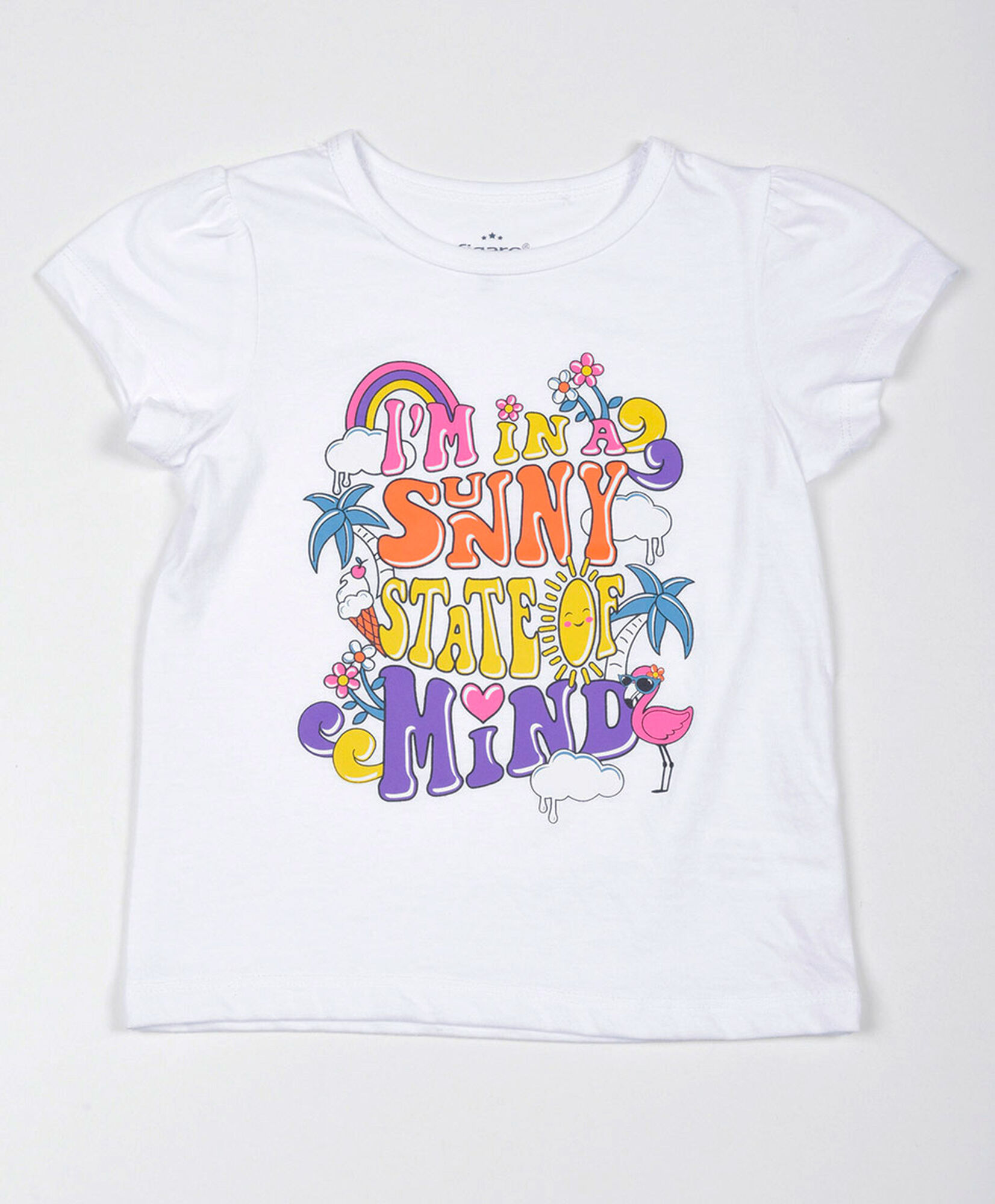Polera bebé frase colores Polera bebé frase colores