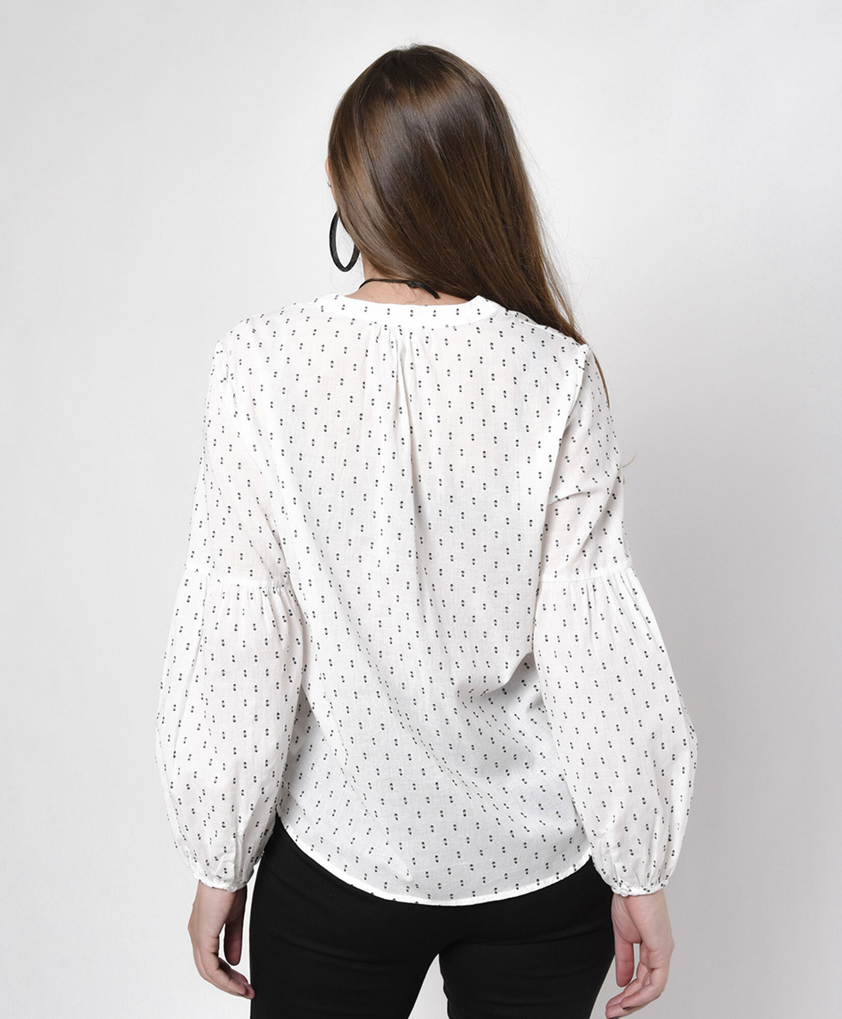 Blusa mujer puntitos Blusa mujer puntitos
