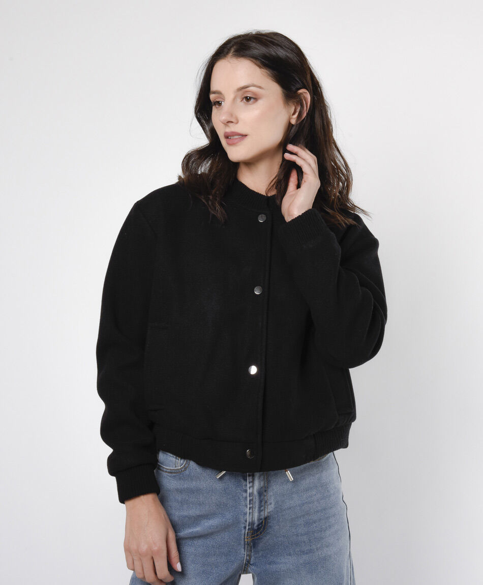 Chaqueta mujer botones corta