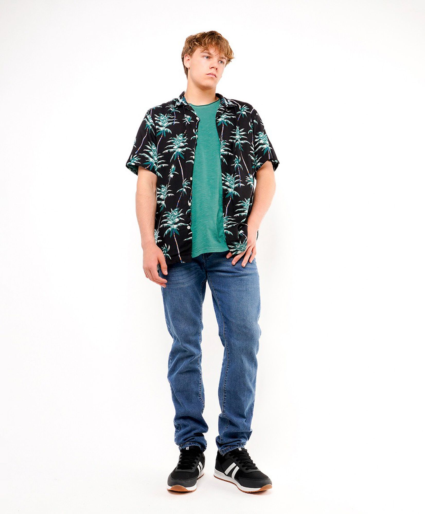 Camisa hombre casual palmeras Camisa hombre casual palmeras