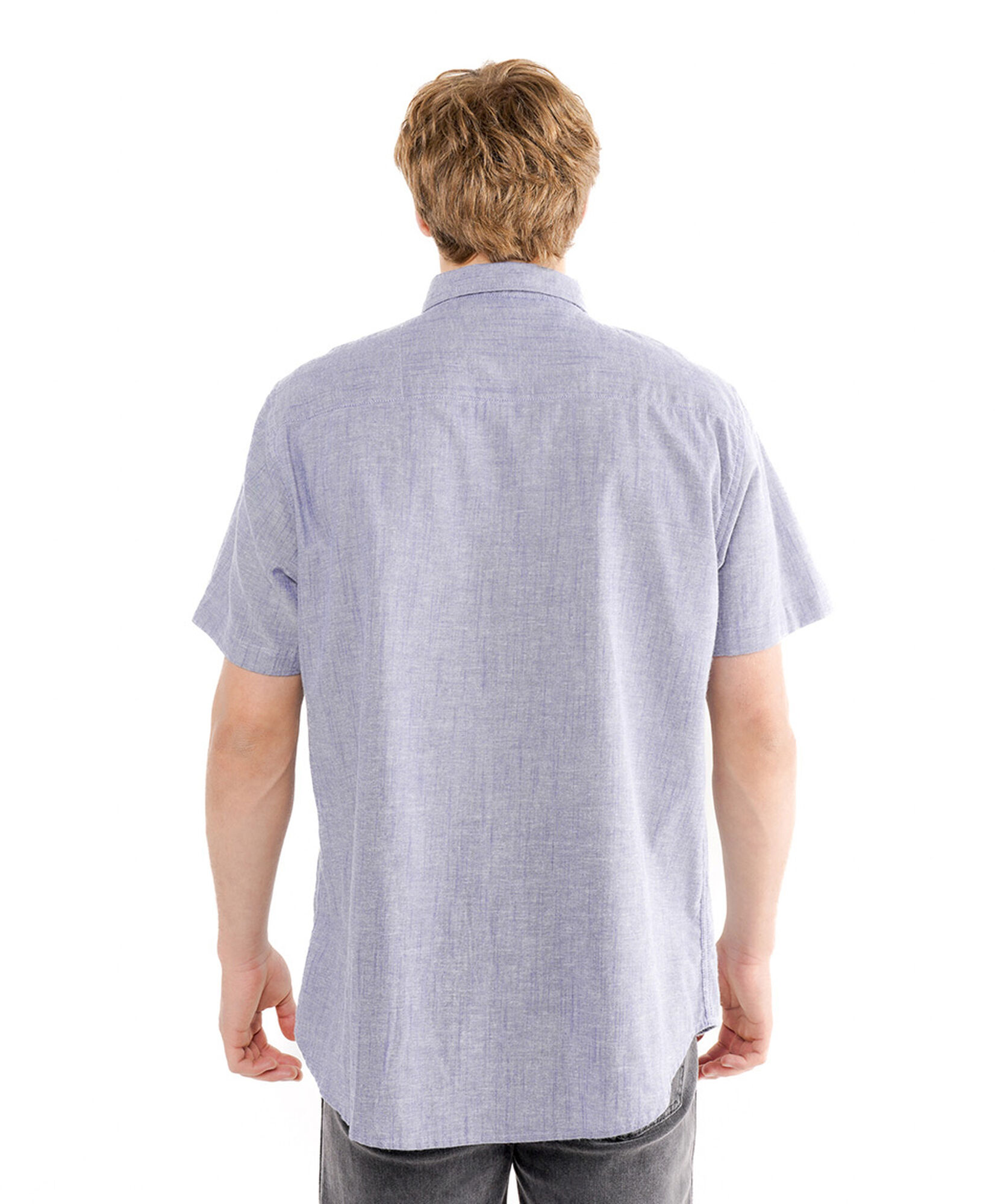 Camisa hombre lisa manga corta Camisa hombre lisa manga corta
