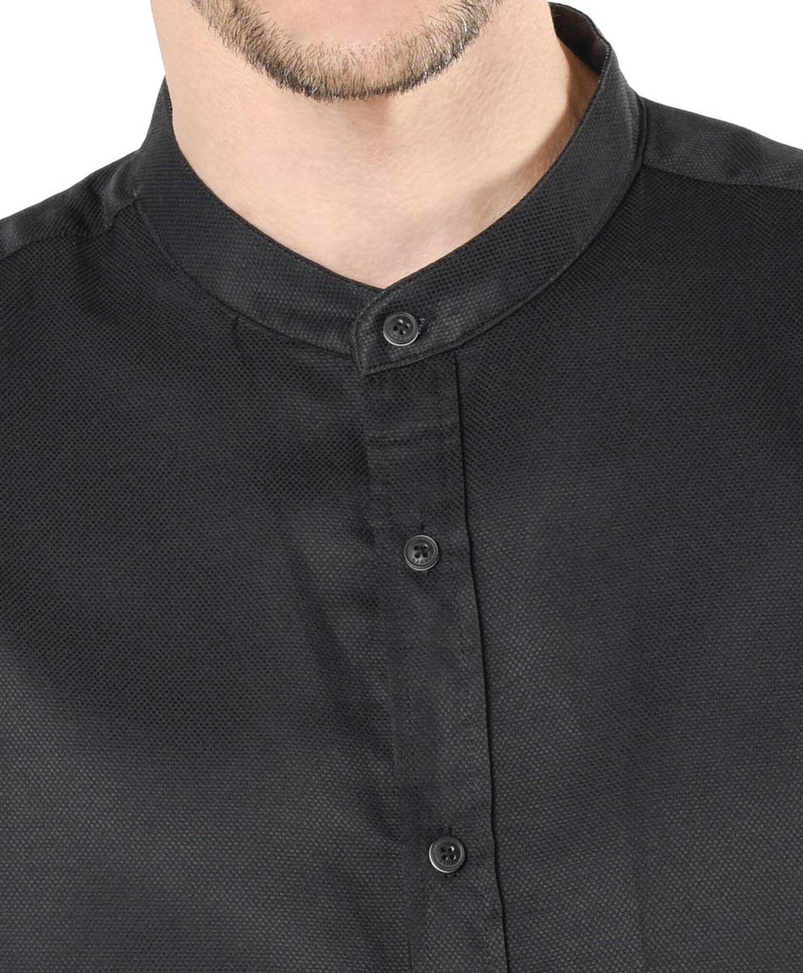 Camisa hombre lisa cuello mao Camisa hombre lisa cuello mao