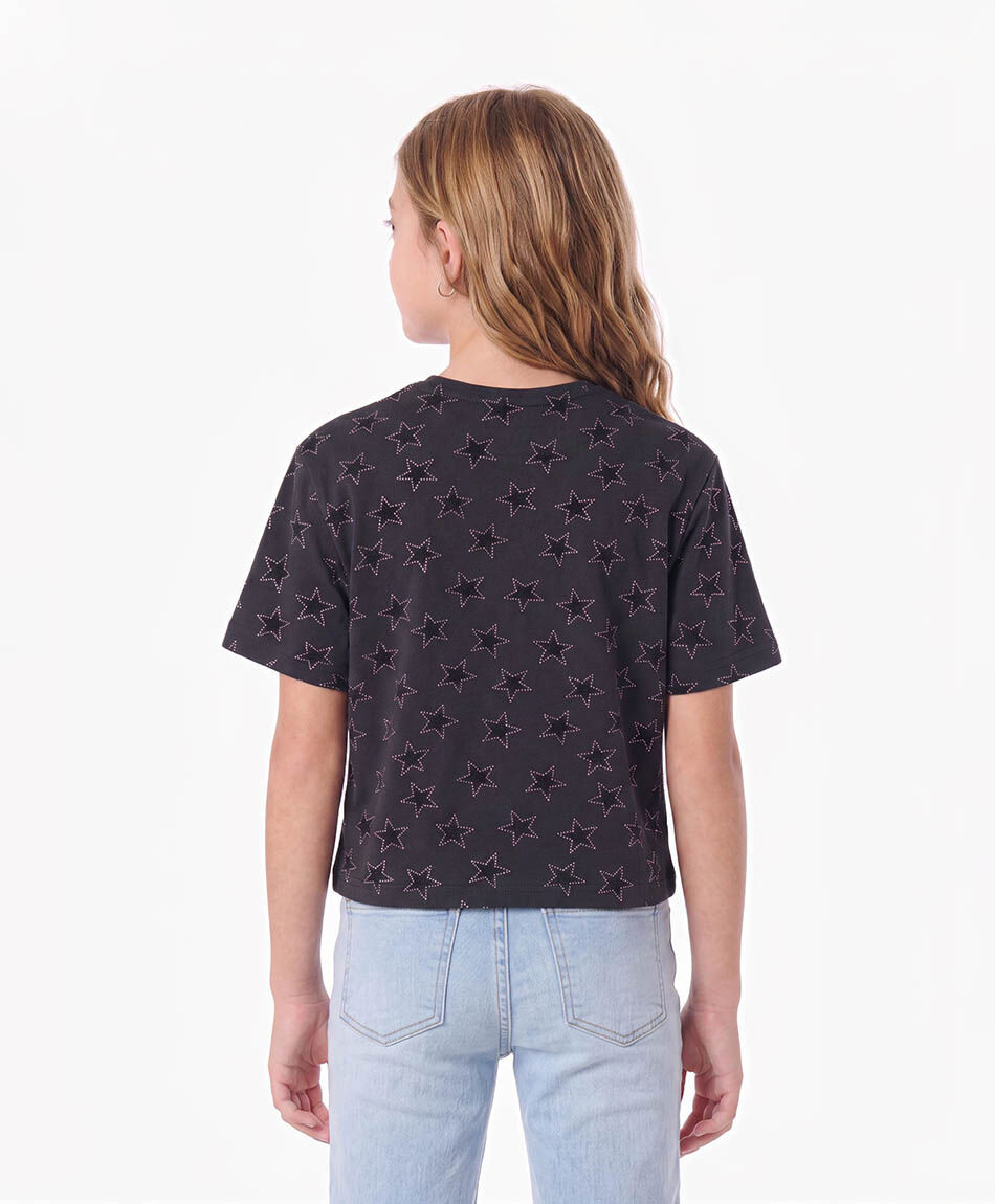 Polera ni&ntilde;a estrellas