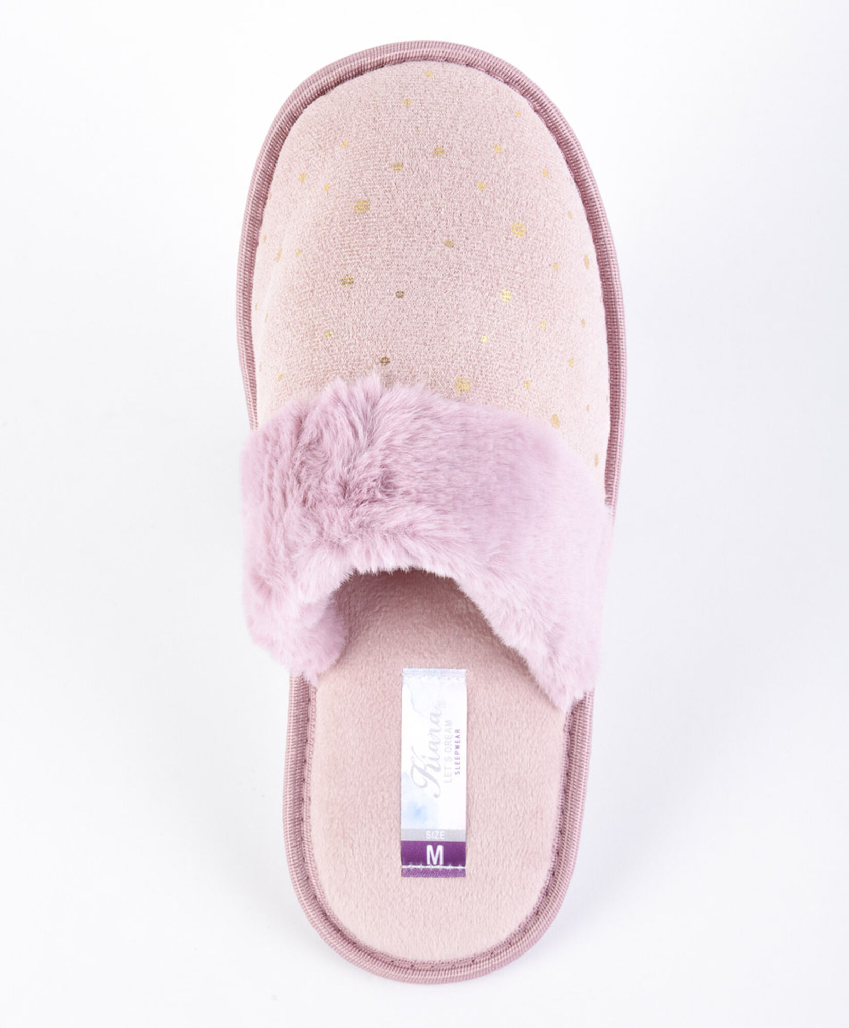 Pantufla mujer suede brillos Pantufla mujer suede brillos