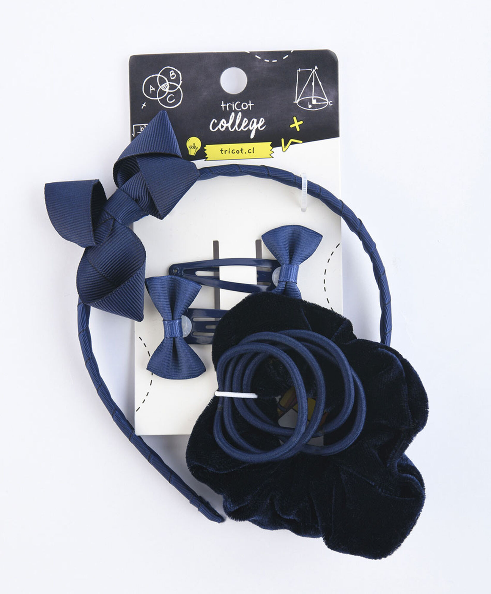 Set accesorios pelo escolares variedad Set accesorios pelo escolares variedad