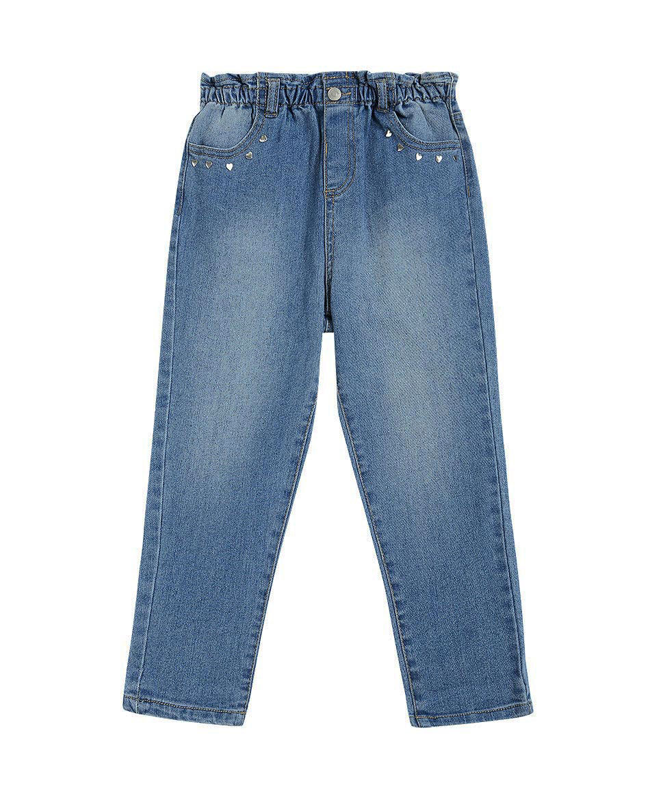 Jeans beb&eacute; cintura elasticada