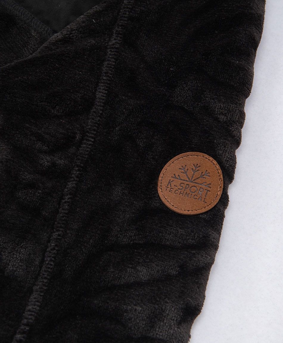Polar deportivo mujer textura negro