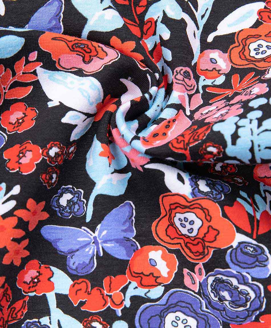 Pack 2 leggins ni&ntilde;a floreada color