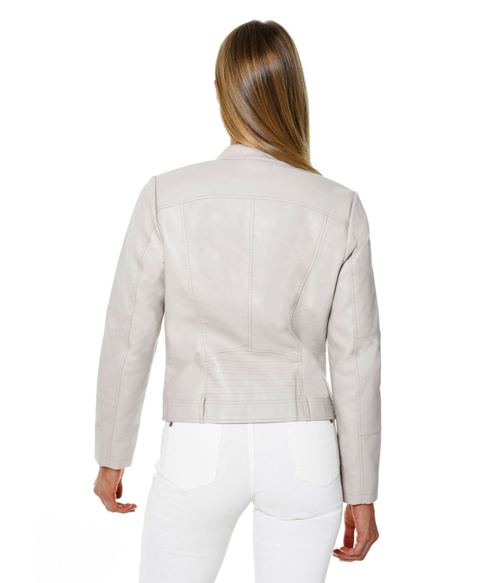 Chaqueta biker natural Chaqueta biker natural