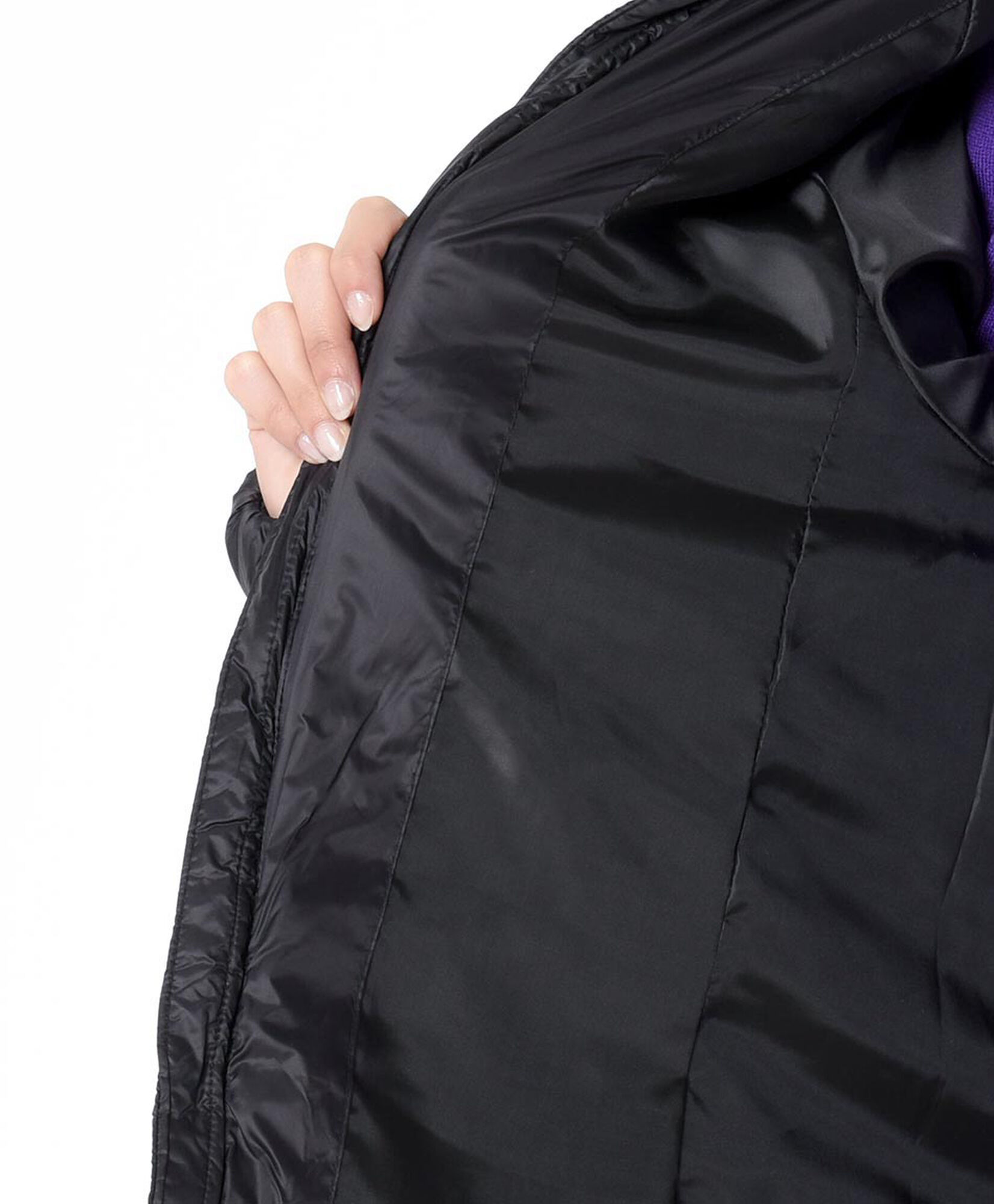 Parka mujer larga costuras Parka mujer larga costuras