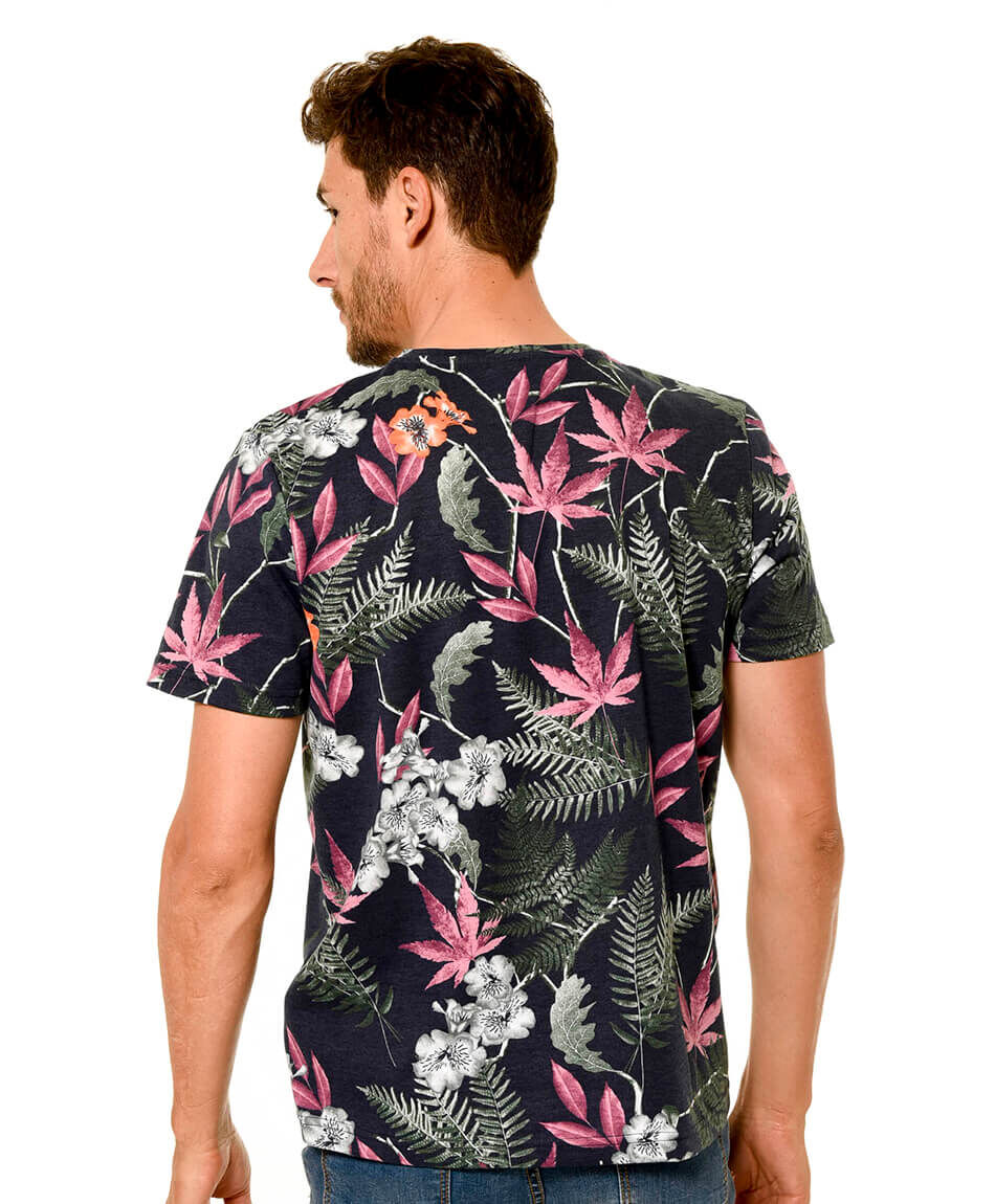 Polera fashion flores