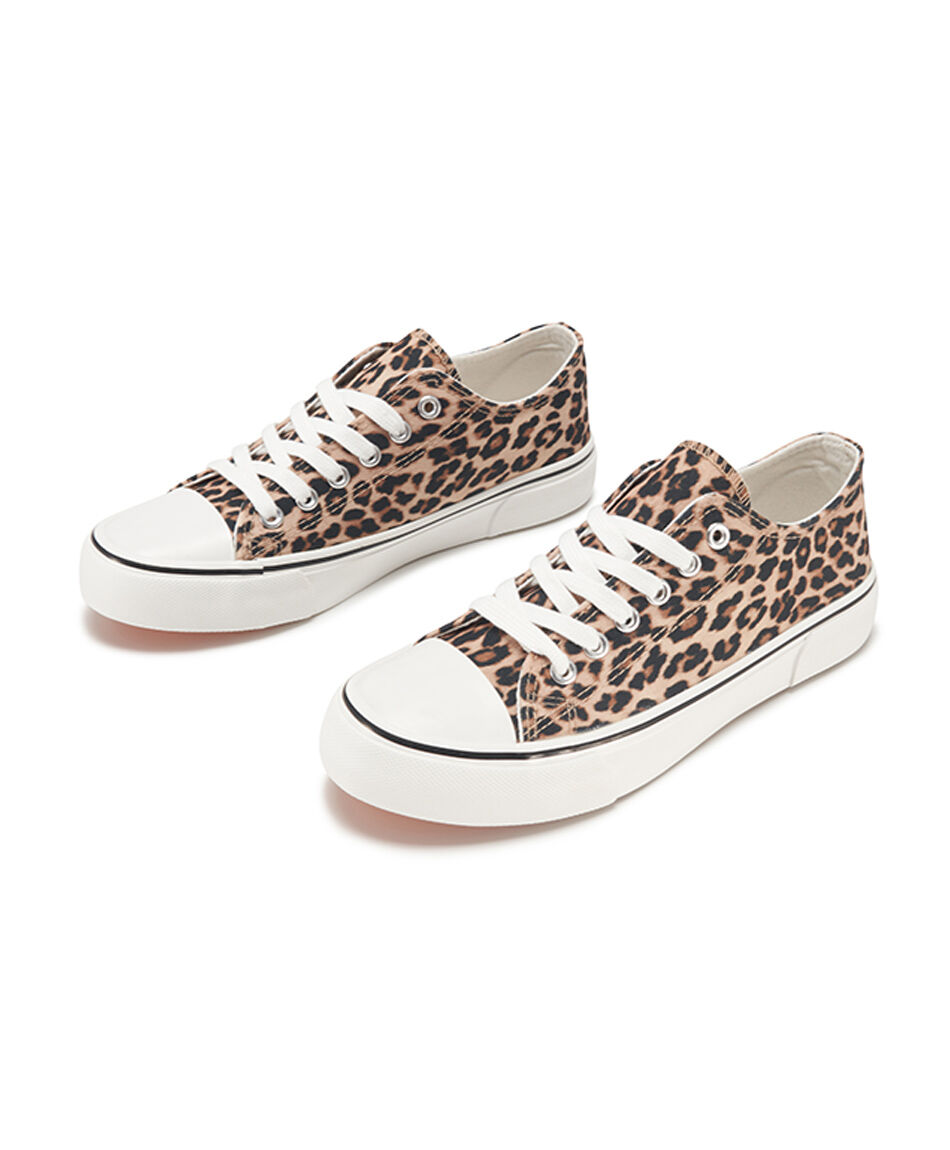 Zapatilla mujer animal print