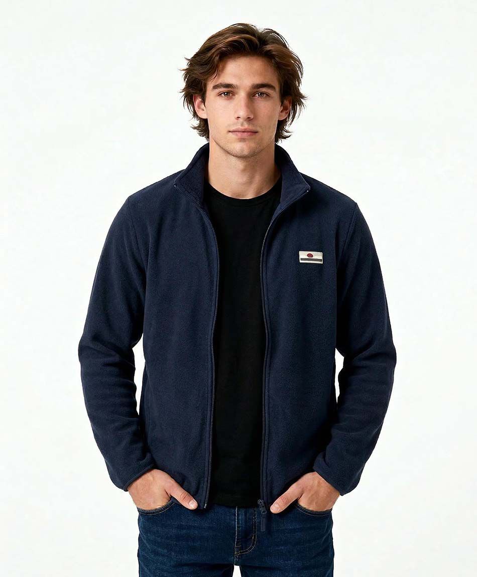 Poler&oacute;n hombre polar con cierre pro