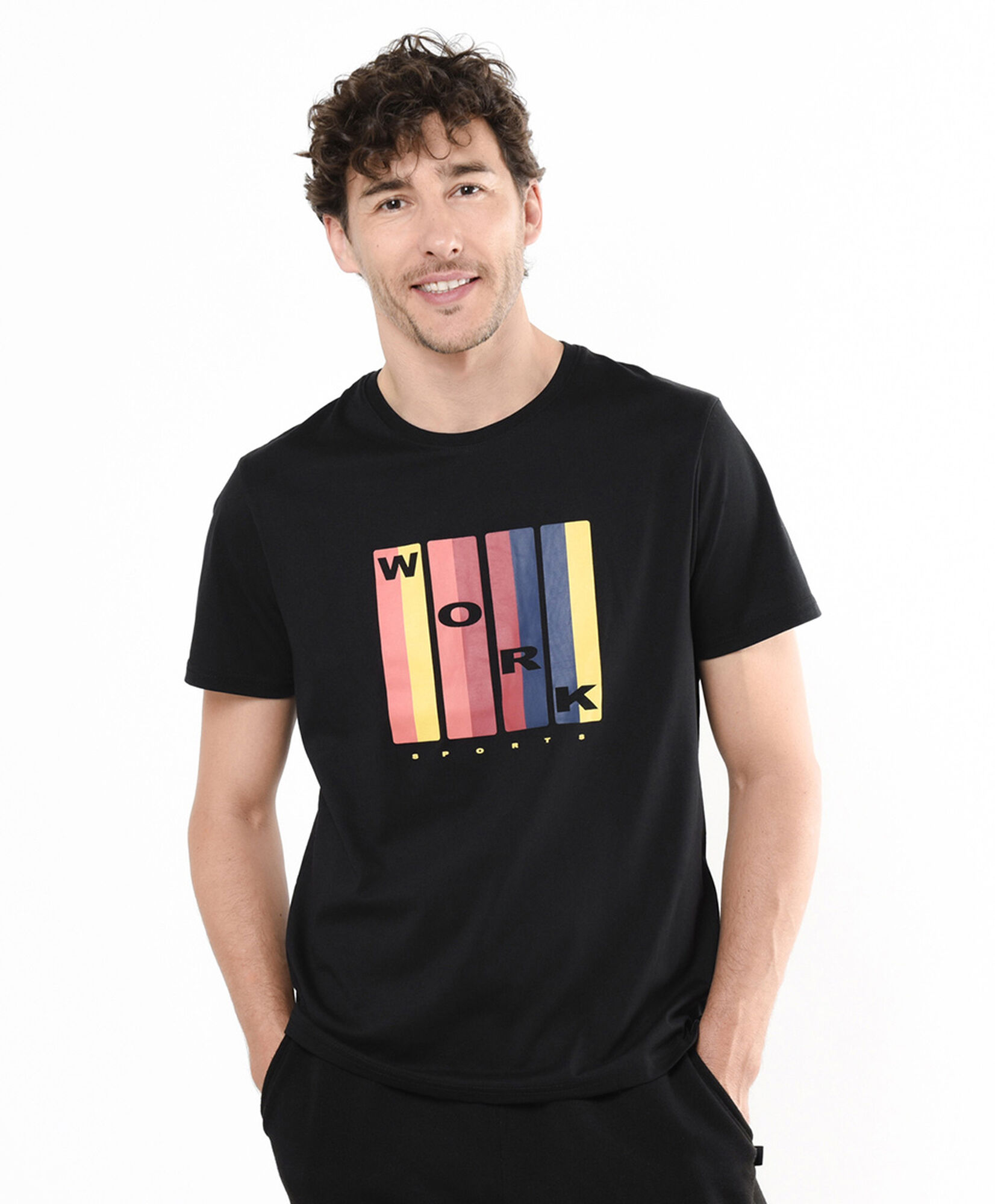 Polera deportiva hombre work Polera deportiva hombre work